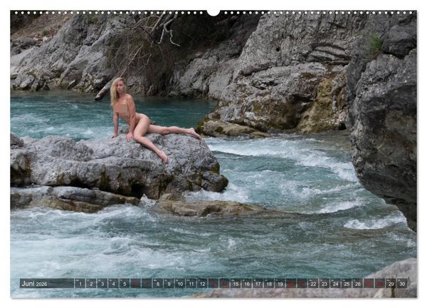 Produktbild: Akt und Natur - im Zauberwald (hochwertiger Premium Wandkalender 2026 DIN A2 quer), Kunstdruck in Hochglanz