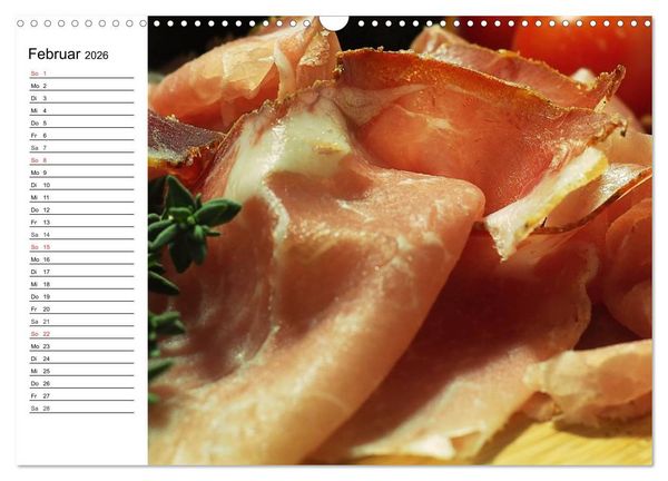 Produktbild: Brotzeit. Herzhaft und beliebt (Wandkalender 2026 DIN A3 quer), CALVENDO Monatskalender