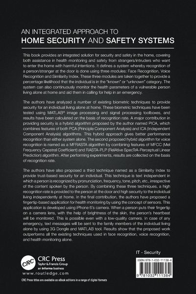 Produktbild: An Integrated Approach to Home Security and Safety Systems