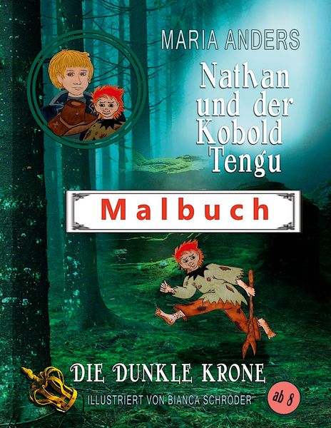 Produktbild: Nathan und der Kobold Tengu - Malbuch