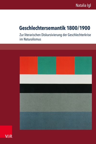 Produktbild: Geschlechtersemantik 1800/1900
