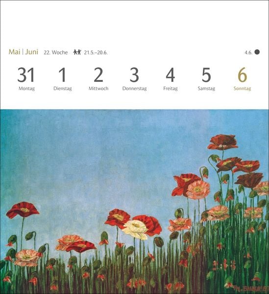 Produktbild: Malerische G&auml;rten Postkartenkalender 2027 - Kalender mit 53 Kunstpostkarten