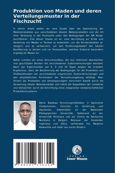 Produktbild: Produktion von Maden und deren Verteilungsmuster in der Fischzucht