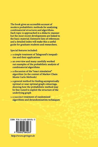 Produktbild: Probabilistic Methods for Algorithmic Discrete Mathematics