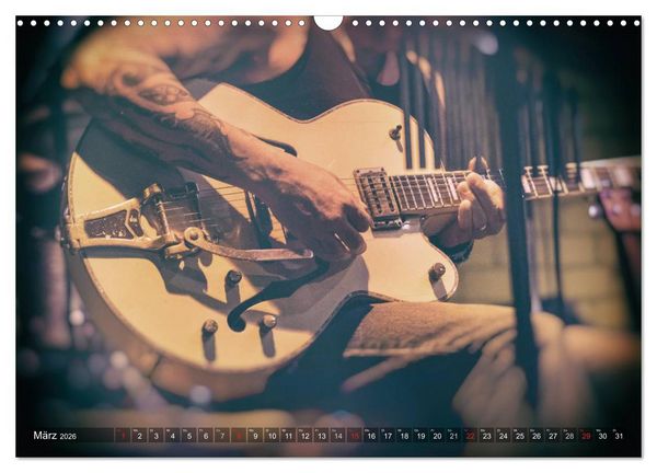 Produktbild: Gitarren - Live (Wandkalender 2026 DIN A3 quer), CALVENDO Monatskalender