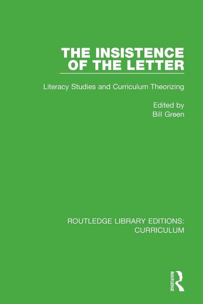 Produktbild: The Insistence of the Letter
