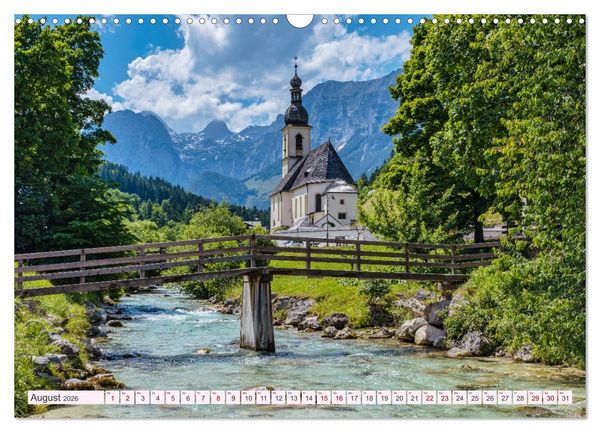Produktbild: Deutschland - Traumhafte Reiseziele (Wandkalender 2026 DIN A3 quer), CALVENDO Monatskalender