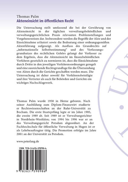 Produktbild: Akteneinsicht im &ouml;ffentlichen Recht