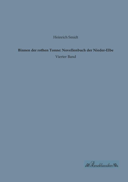Produktbild: Binnen der rothen Tonne: Novellenbuch der Nieder-Elbe