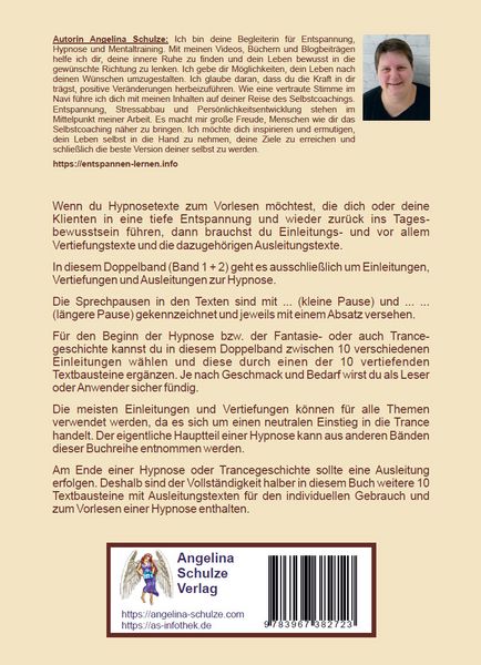 Produktbild: Hypnosetexte zum Vorlesen und selber Zusammenstellen 1+2