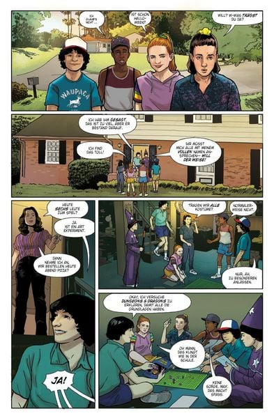 Produktbild: Stranger Things und Dungeons & Dragons - Der Crossover-Comic zur Netflix-Erfolgsserie und Pen & Paper-Games