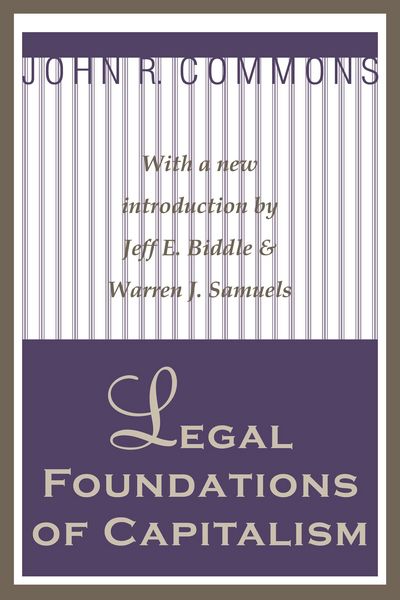 Produktbild: Legal Foundations of Capitalism