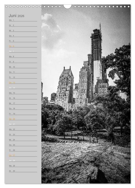 Produktbild: New York Vertical (Wandkalender 2026 DIN A3 hoch), CALVENDO Monatskalender