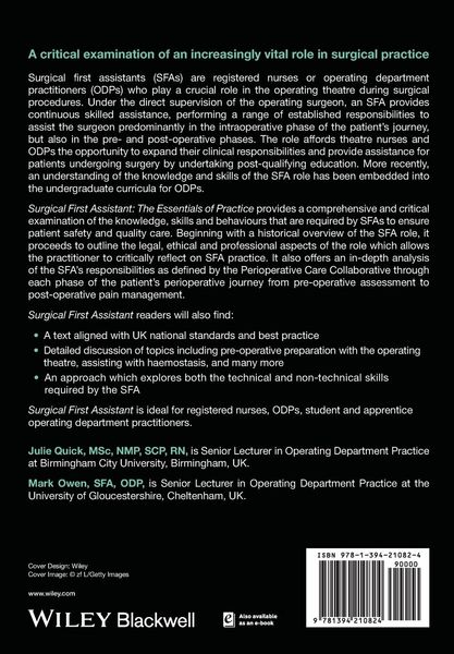 Produktbild: Surgical First Assistant: The Essentials of Practi ce