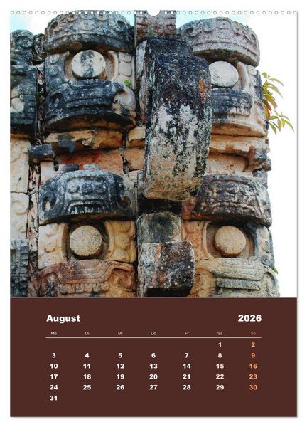 Produktbild: Klassisches Mexiko (hochwertiger Premium Wandkalender 2026 DIN A2 hoch), Kunstdruck in Hochglanz