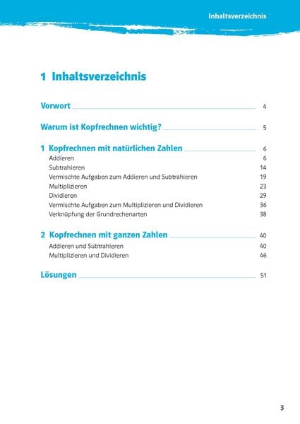 Produktbild: 10-Minuten-Training Mathematik Kopfrechnen 5. Klasse