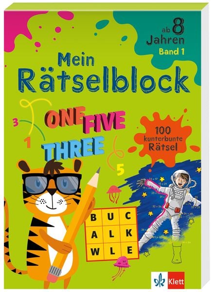 Klett mein Rätselblock ab 8 Jahren Band 1, Taschenbuch von , Klett Lerntraining bei PONS Langenscheidt GmbH, 978-3-12-949780-7
