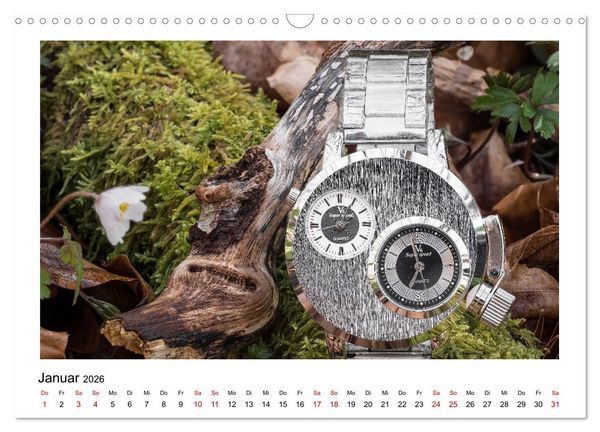 Produktbild: Uhren aus aller Welt - Die Fortsetzung (Wandkalender 2026 DIN A3 quer), CALVENDO Monatskalender