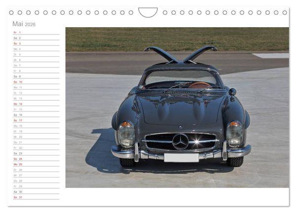 Produktbild: 300 SL Collectors Edition 1 (Wandkalender 2026 DIN A4 quer), CALVENDO Monatskalender