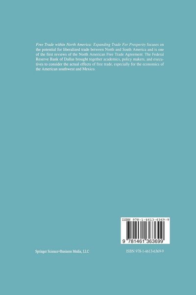 Produktbild: Free Trade within North America: Expanding Trade for Prosperity