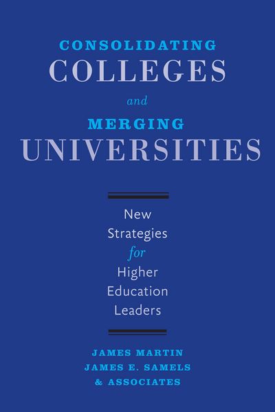 Produktbild: Consolidating Colleges and Merging Universities