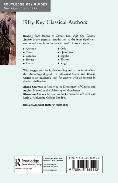 Produktbild: Fifty Key Classical Authors
