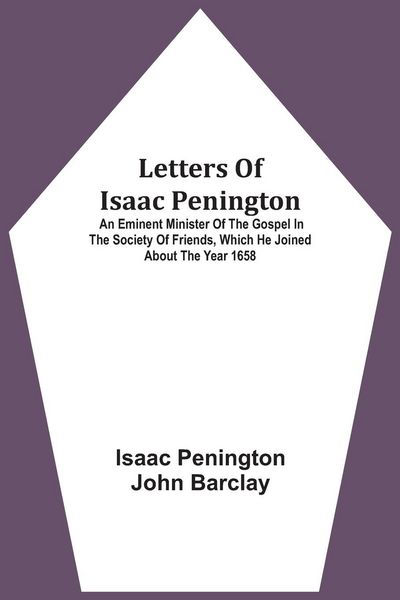 Produktbild: Letters Of Isaac Penington