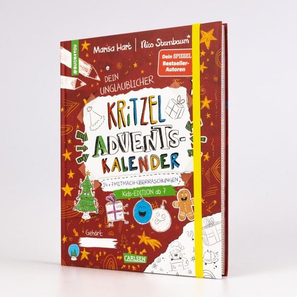 Produktbild: #buch4you: Kritzel-Mitmach-Adventskalender