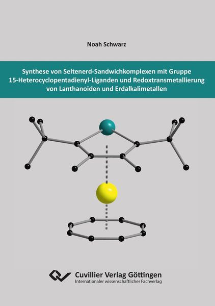 Produktbild: Synthese von Seltenerd-Sandwichkomplexen mit Gruppe 15-Heterocyclopentadienyl-Liganden und Redoxtransmetallierung von Lanthanoiden und Erdalkalimetall