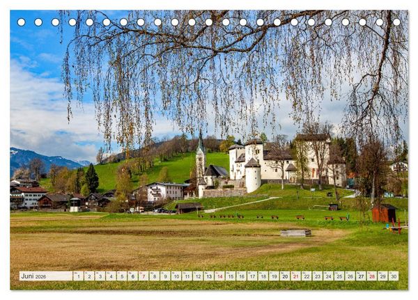 Produktbild: Sch&ouml;ne Gr&uuml;&szlig;e aus Goldegg (Tischkalender 2026 DIN A5 quer), CALVENDO Monatskalender