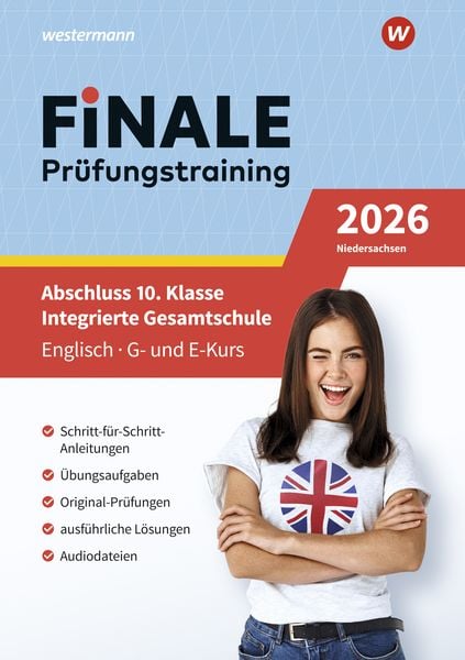 Produktbild: FiNALE Prüfungstraining Abschluss Integrierte Gesamtschule Niedersachsen. Englisch 2026