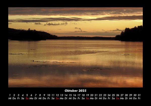 Produktbild: Sonnenunterg&auml;nge 2025 Fotokalender DIN A3
