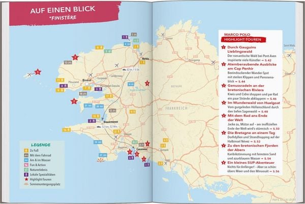 Produktbild: Marco Polo Outdoor Guide Reisef&uuml;hrer Bretagne