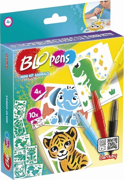 Produktbild: Lansay - BloPens Spr&uuml;hstifteset Mini Tiere