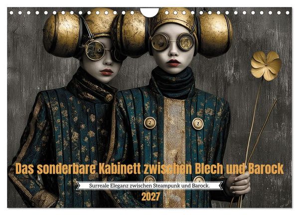 Produktbild: Das sonderbare Kabinett zwischen Blech und Barock (Wandkalender 2027 DIN A4 quer), CALVENDO Monatskalender