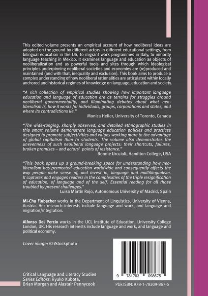 Produktbild: Language, Education and Neoliberalism