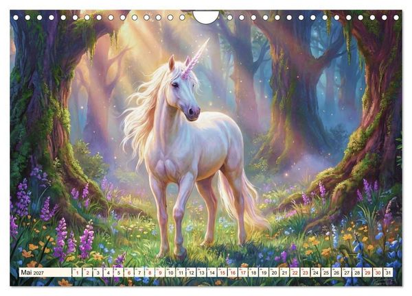 Produktbild: Gesch&ouml;pfe der Legenden - Eine Reise durch die Welt mystischer Wesen (Wandkalender 2027 DIN A4 quer), CALVENDO Monatskalender