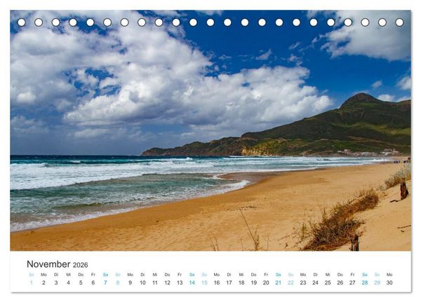 Produktbild: Sardinien - Impressionen Einer Mittelmeerperle (Tischkalender 2026 DIN A5 quer), CALVENDO Monatskalender
