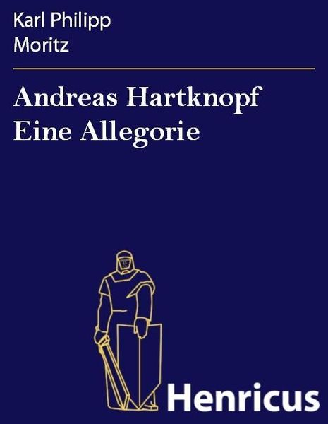 Produktbild: Andreas Hartknopf Eine Allegorie