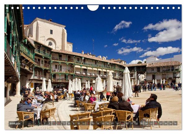 Produktbild: Escapade de Madrid (Calendrier mural 2026 DIN A4 vertical), CALVENDO calendrier mensuel
