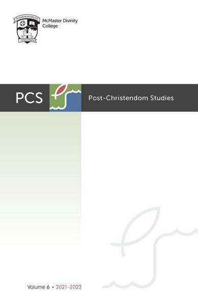 Produktbild: Post-Christendom Studies