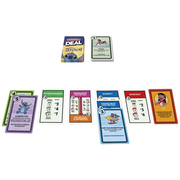 Produktbild: Monopoly Deal Disney Stitch