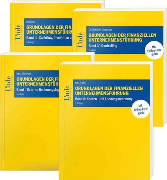 Produktbild: Grundlagen der finanziellen Unternehmensf&uuml;hrung, Band I-IV