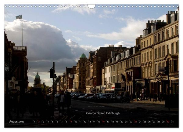 Produktbild: Schottland und Edinburgh (Wandkalender 2026 DIN A3 quer), CALVENDO Monatskalender