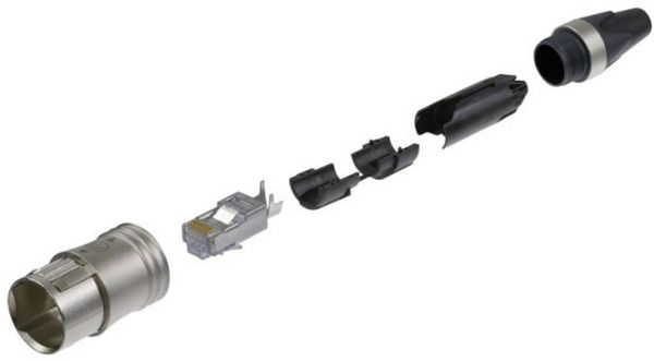 Neutrik NE8MC6-MO RJ45 Kabelstecker-Set NE8MC6-MO NE8MC6-MO 1St.