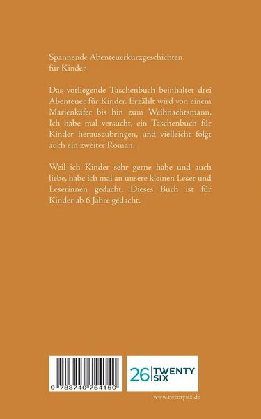 Produktbild: Spannende Abenteuerkurzgeschichten f&uuml;r Kinder