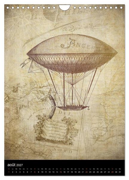 Produktbild: Le coffre vintage (Calendrier mural 2027 DIN A4 horizontal), CALVENDO calendrier mensuel