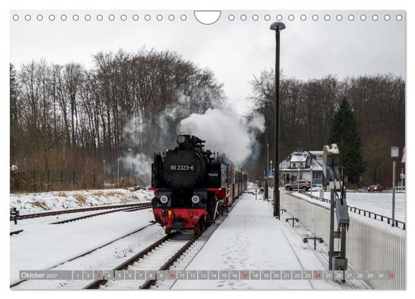 Produktbild: Molli- Mecklenburgische B&auml;derbahn (Wandkalender 2027 DIN A4 quer), CALVENDO Monatskalender