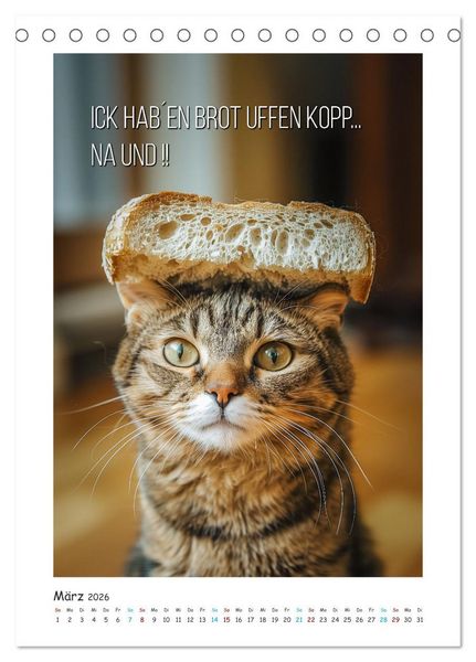 Produktbild: Lach Dich fit ! (Tischkalender 2026 DIN A5 hoch), CALVENDO Monatskalender