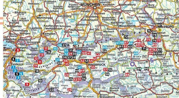 Produktbild: Klettersteige Bayern &ndash; Vorarlberg &ndash; Tirol &ndash; Salzburg